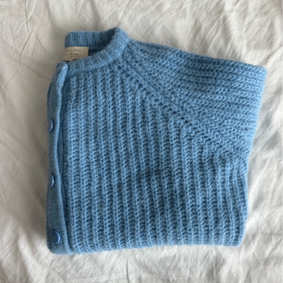 Sezane Emile Cardigan Iceberg Blue - Size XS - Picture 2 of 3